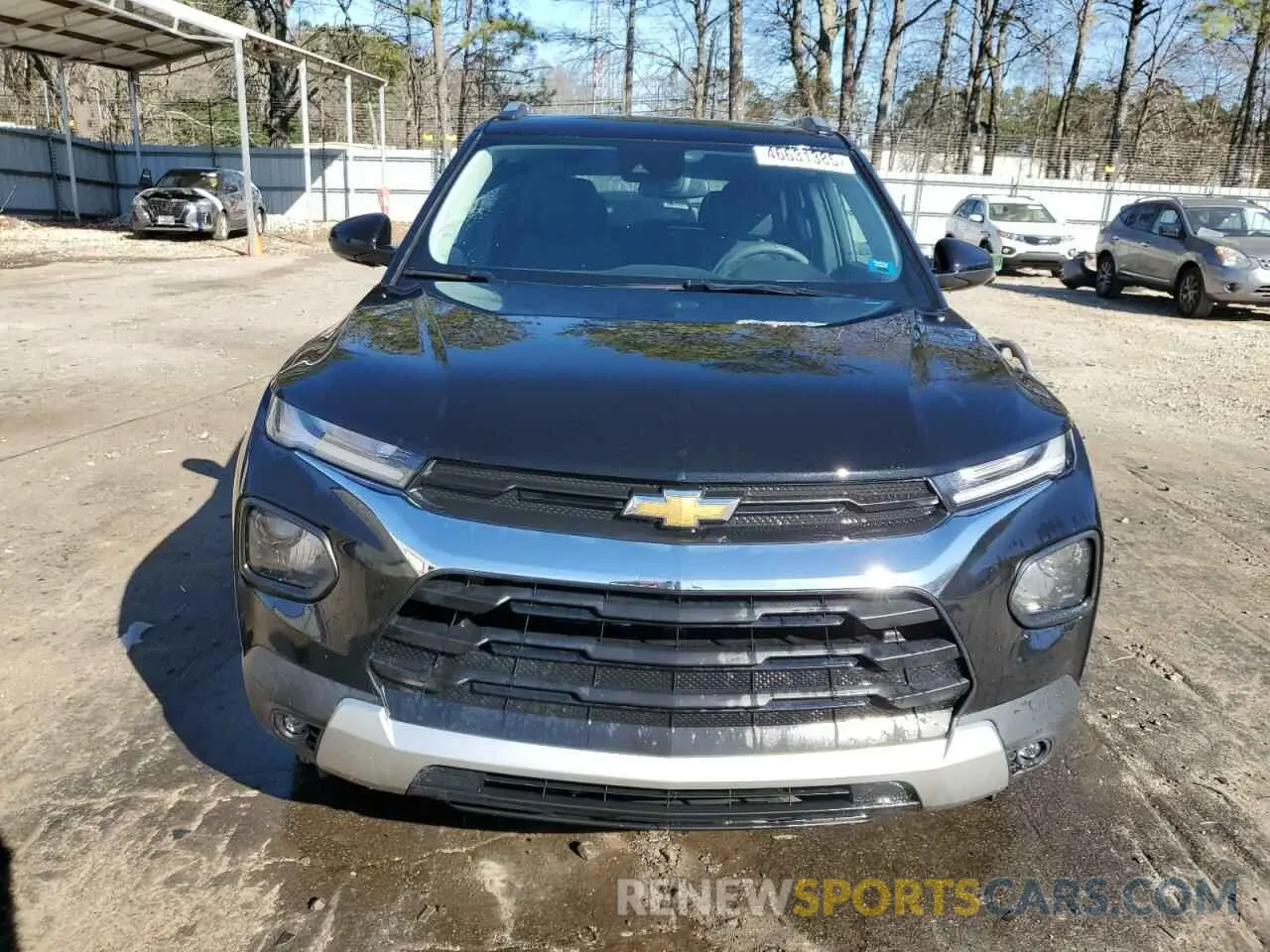 5 fotografías del automóvil dañado KL79MPS28PB179628 CHEVROLET TRAILBLZR 2023