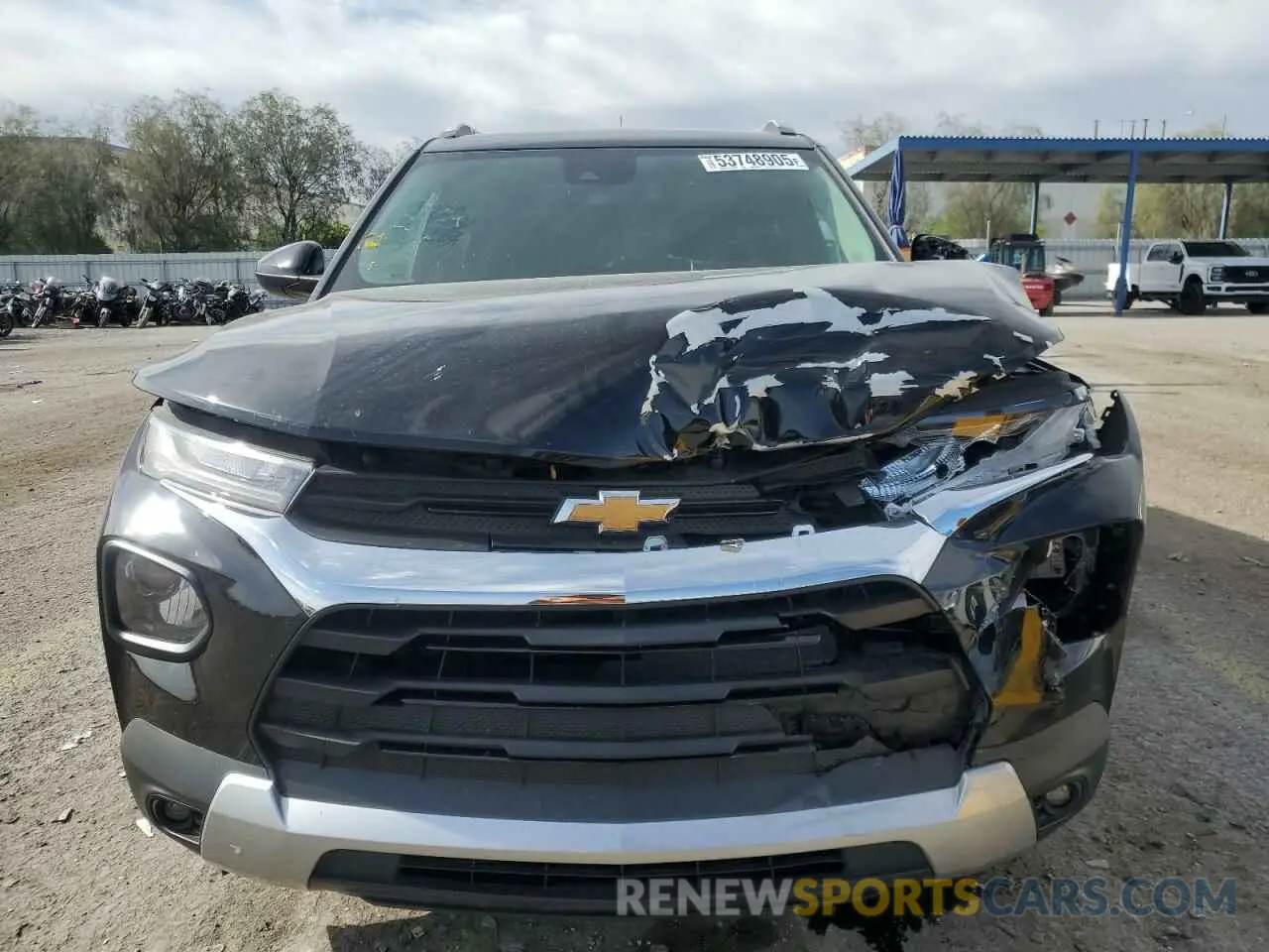 5 fotografías del automóvil dañado KL79MPSL1PB020555 CHEVROLET TRAILBLZR 2023