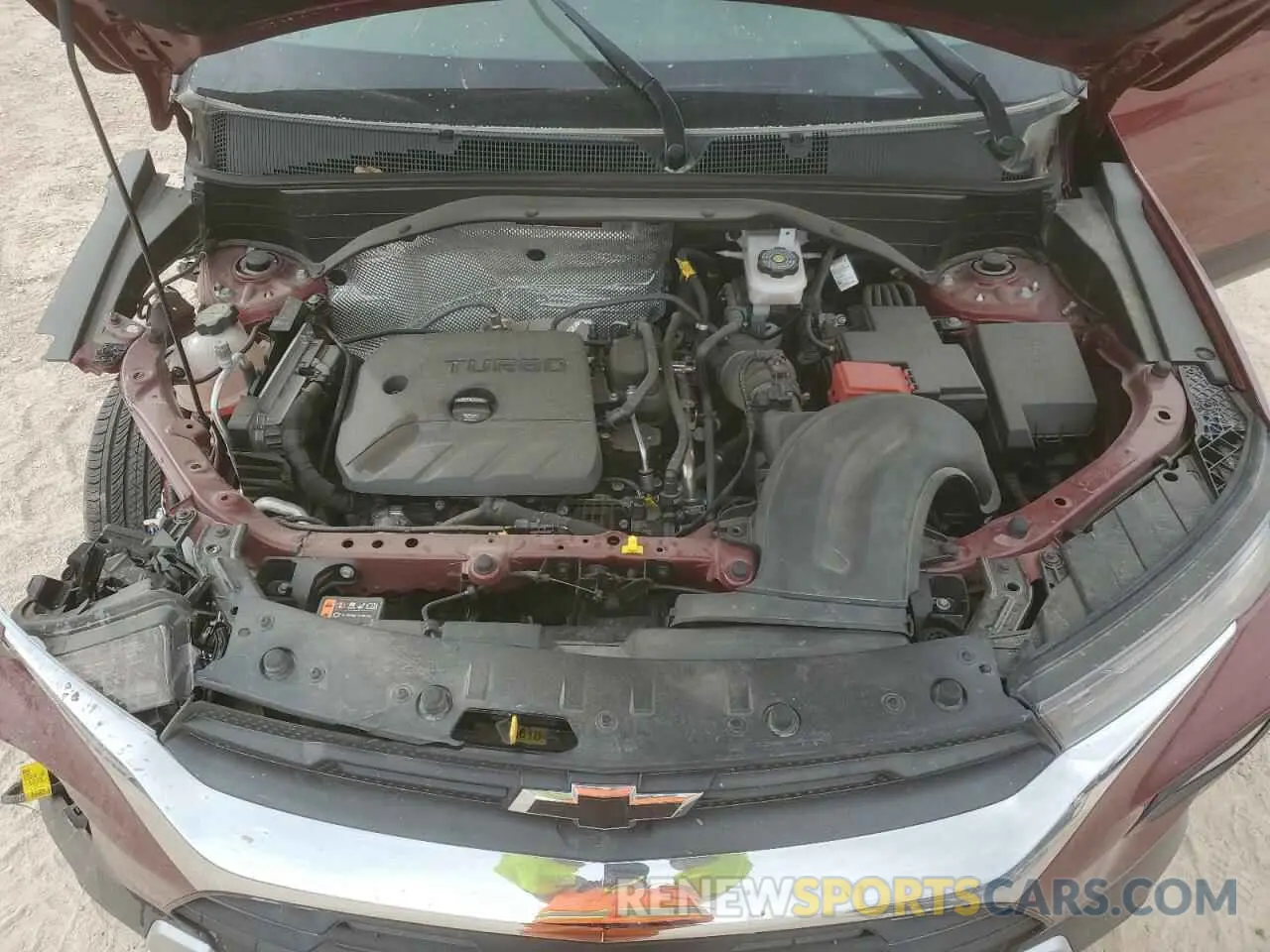 12 fotografías del automóvil dañado KL79MPSL5PB201562 CHEVROLET TRAILBLZR 2023