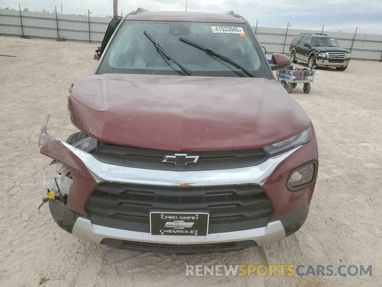 5 fotografías del automóvil dañado KL79MPSL5PB201562 CHEVROLET TRAILBLZR 2023