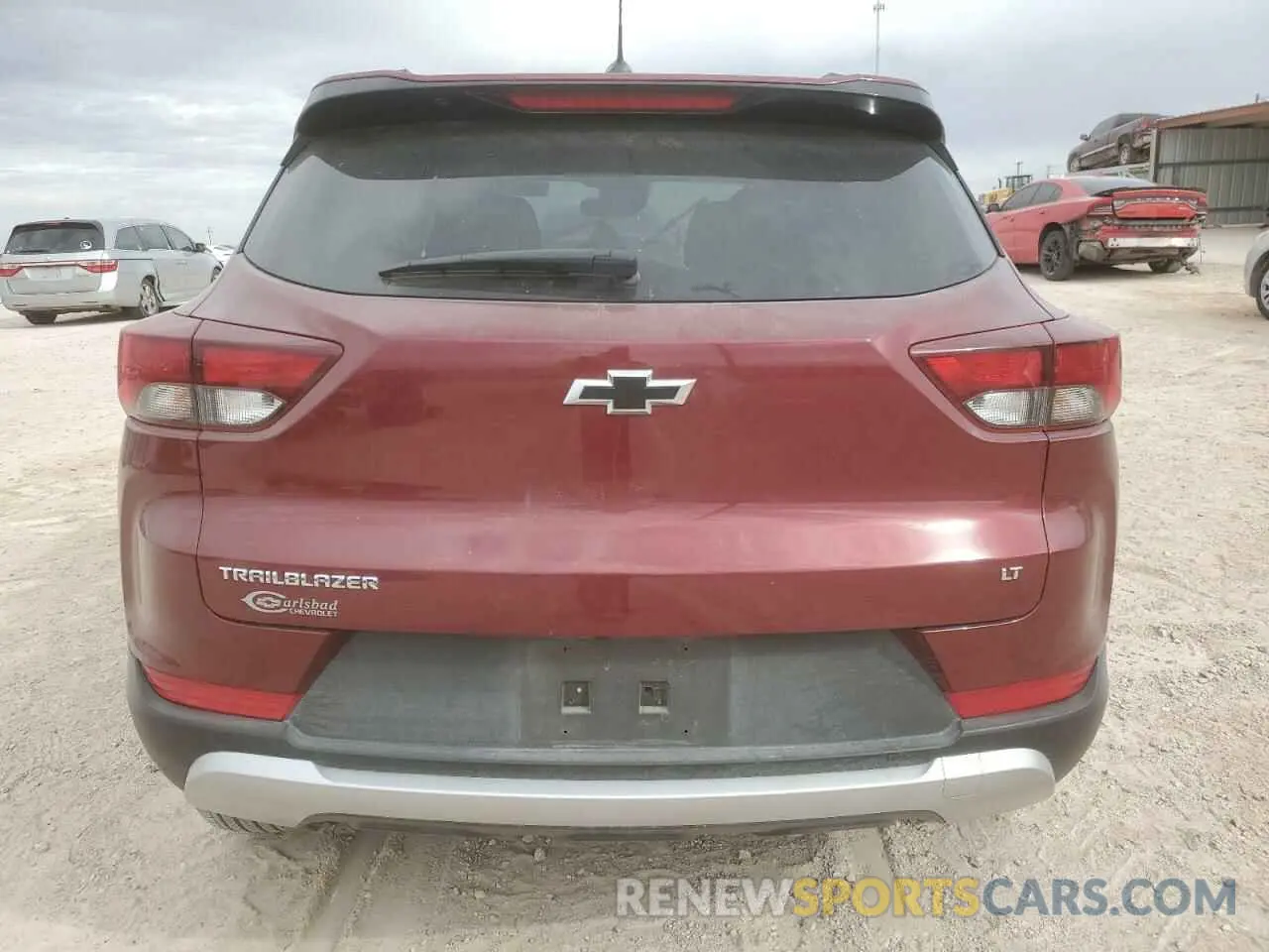 6 fotografías del automóvil dañado KL79MPSL5PB201562 CHEVROLET TRAILBLZR 2023