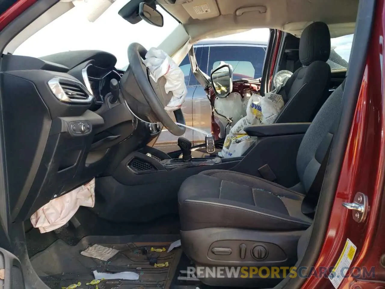 7 fotografías del automóvil dañado KL79MPSL5PB201562 CHEVROLET TRAILBLZR 2023