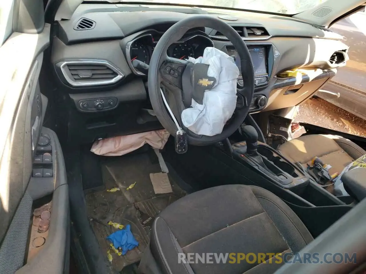 8 fotografías del automóvil dañado KL79MPSL5PB201562 CHEVROLET TRAILBLZR 2023