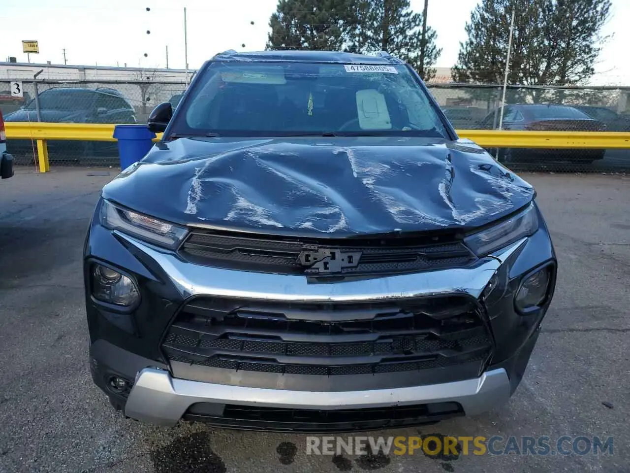 5 fotografías del automóvil dañado KL79MPSL8PB114187 CHEVROLET TRAILBLZR 2023