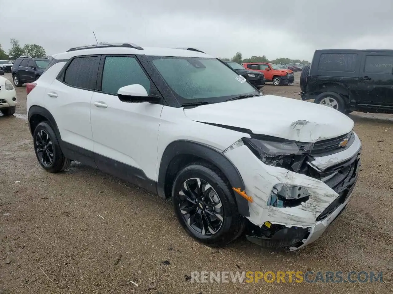 4 fotografías del automóvil dañado KL79MPSL9PB120564 CHEVROLET TRAILBLZR 2023