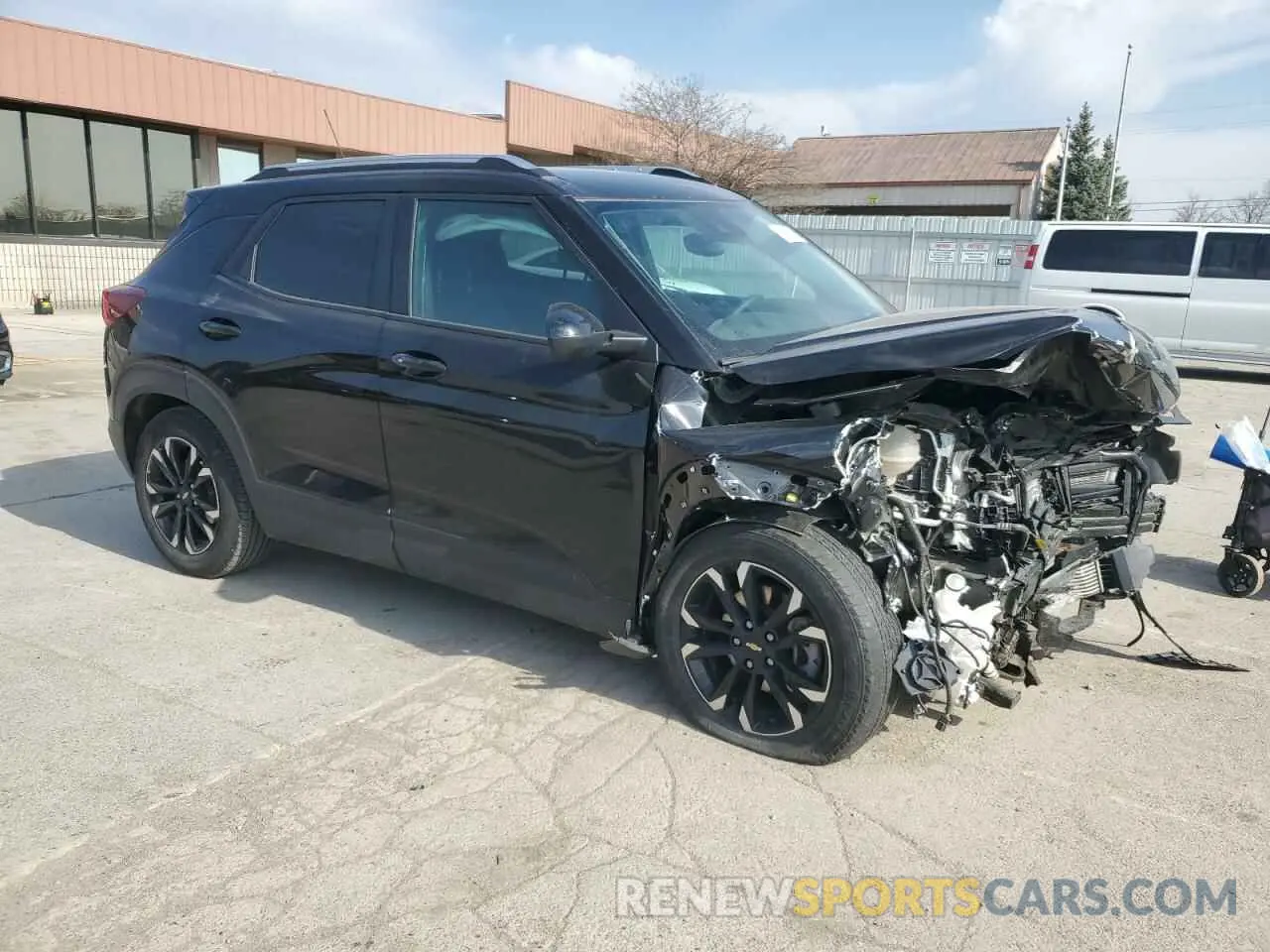 4 fotografías del automóvil dañado KL79MRSL0PB189736 CHEVROLET TRAILBLZR 2023