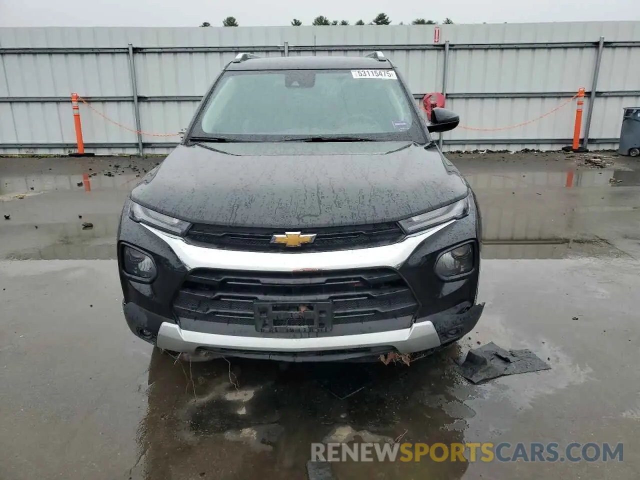 5 fotografías del automóvil dañado KL79MRSL2PB144748 CHEVROLET TRAILBLZR 2023