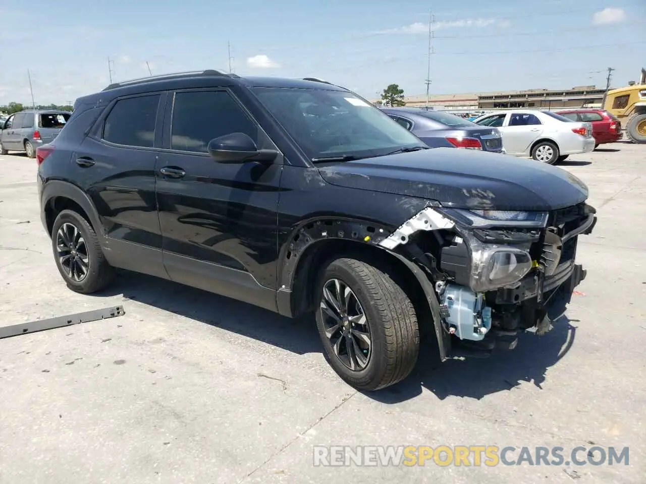 4 fotografías del automóvil dañado KL79MRSL4PB000490 CHEVROLET TRAILBLZR 2023