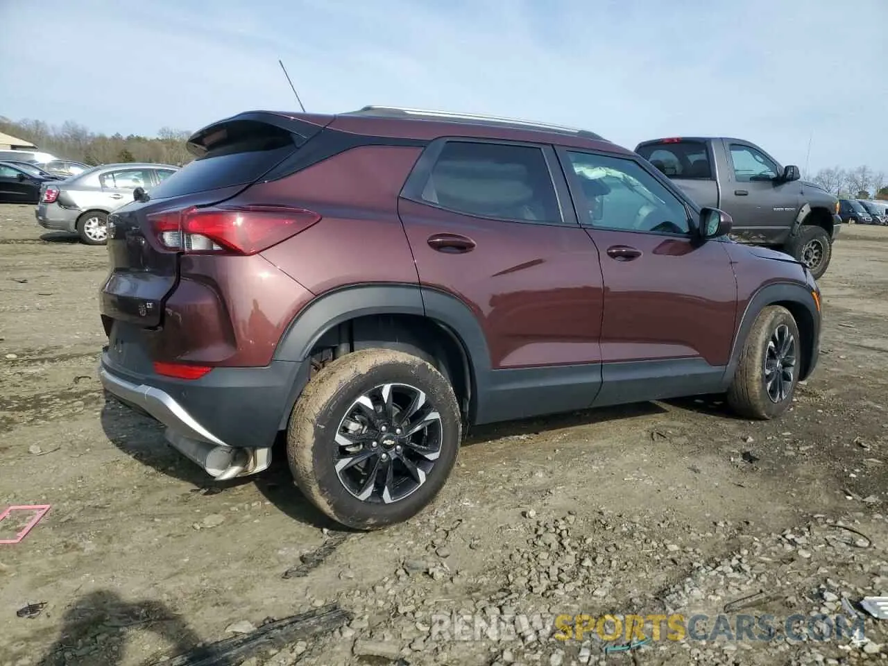 3 fotografías del automóvil dañado KL79MRSL4PB062018 CHEVROLET TRAILBLZR 2023