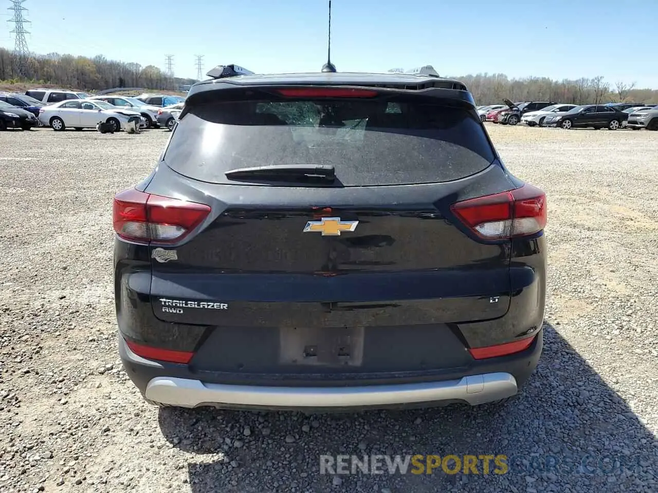 6 fotografías del automóvil dañado KL79MRSL4PB070569 CHEVROLET TRAILBLZR 2023