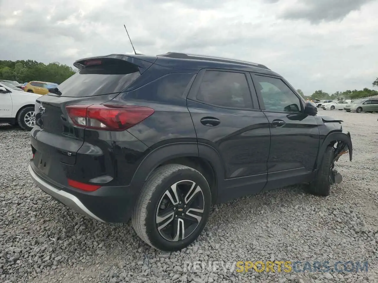 3 fotografías del automóvil dañado KL79MRSL6PB185285 CHEVROLET TRAILBLZR 2023