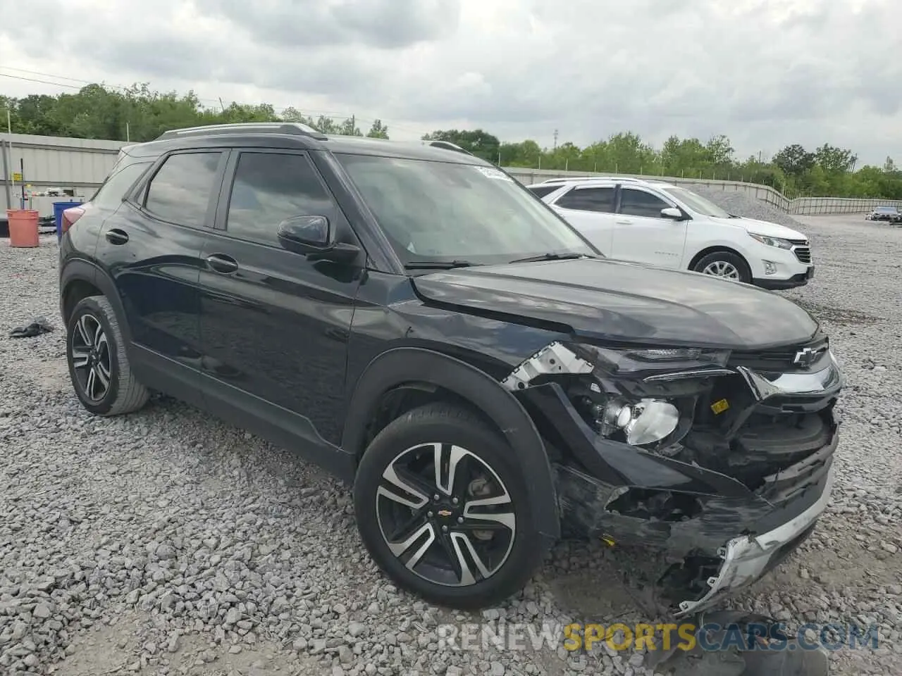4 fotografías del automóvil dañado KL79MRSL6PB185285 CHEVROLET TRAILBLZR 2023