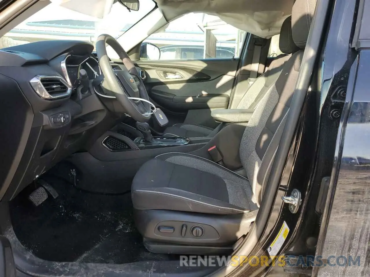 7 fotografías del automóvil dañado KL79MRSL9PB036532 CHEVROLET TRAILBLZR 2023