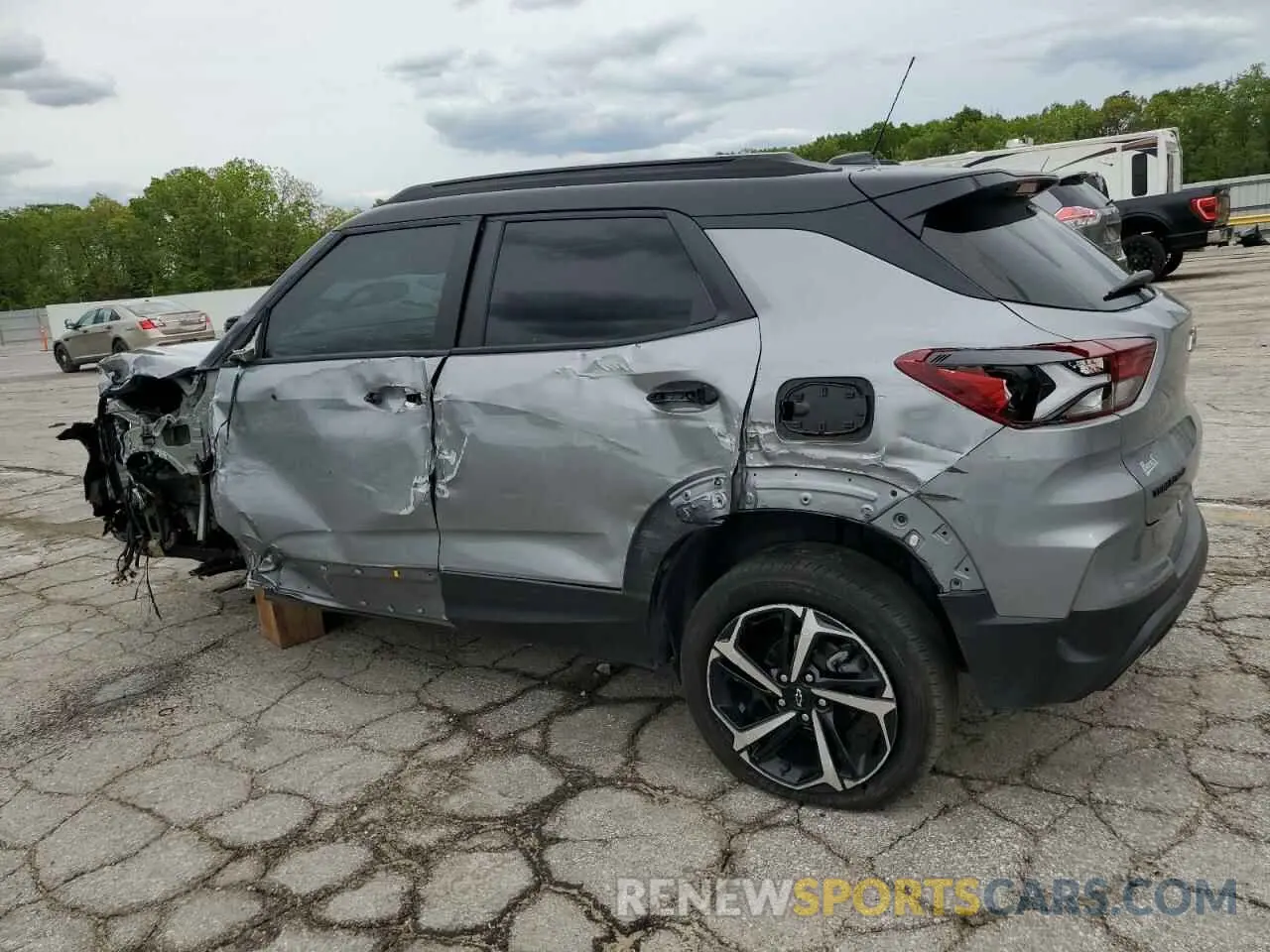 2 fotografías del automóvil dañado KL79MTSL1PB161862 CHEVROLET TRAILBLZR 2023