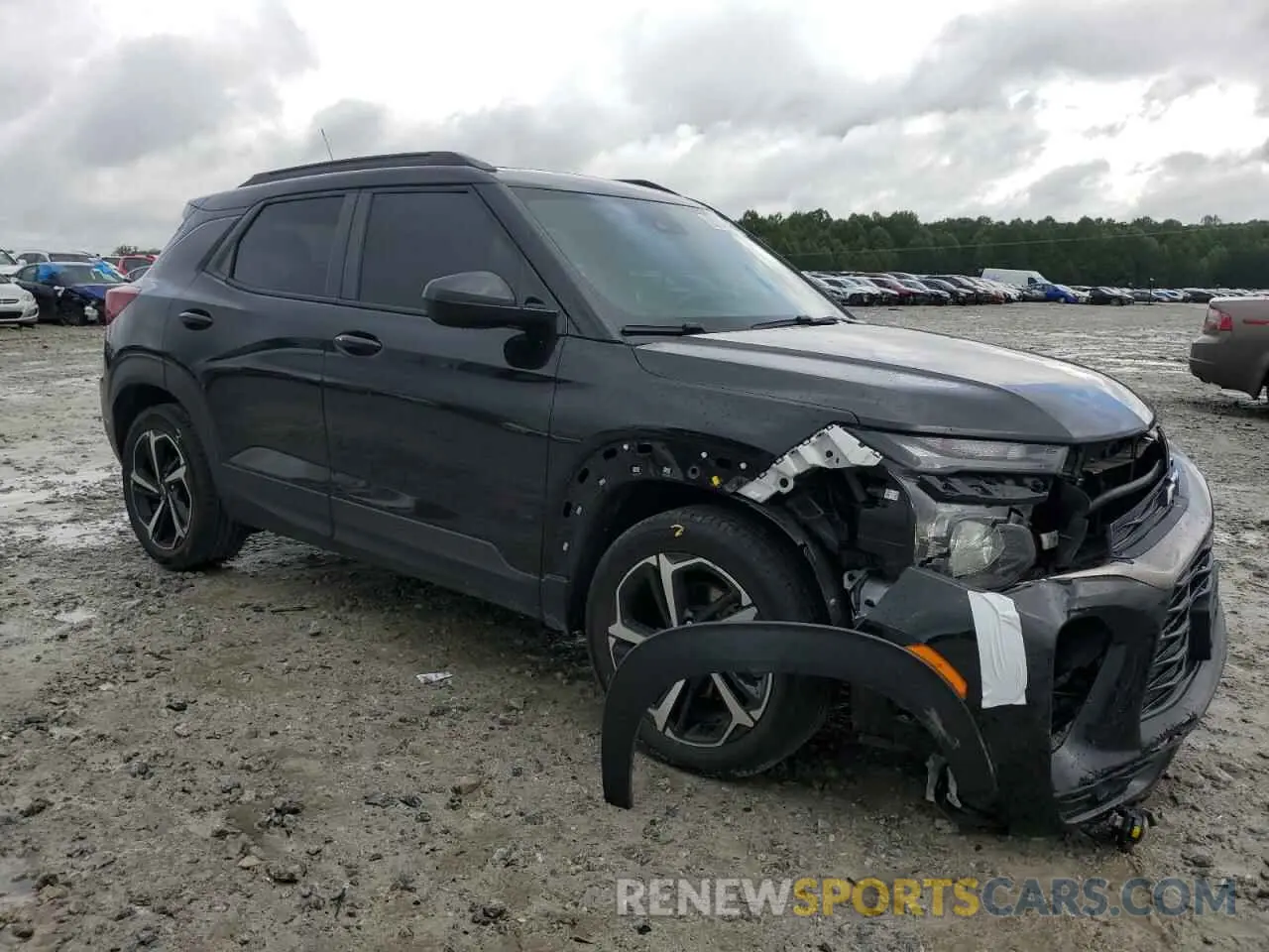 4 fotografías del automóvil dañado KL79MTSL5PB059982 CHEVROLET TRAILBLZR 2023