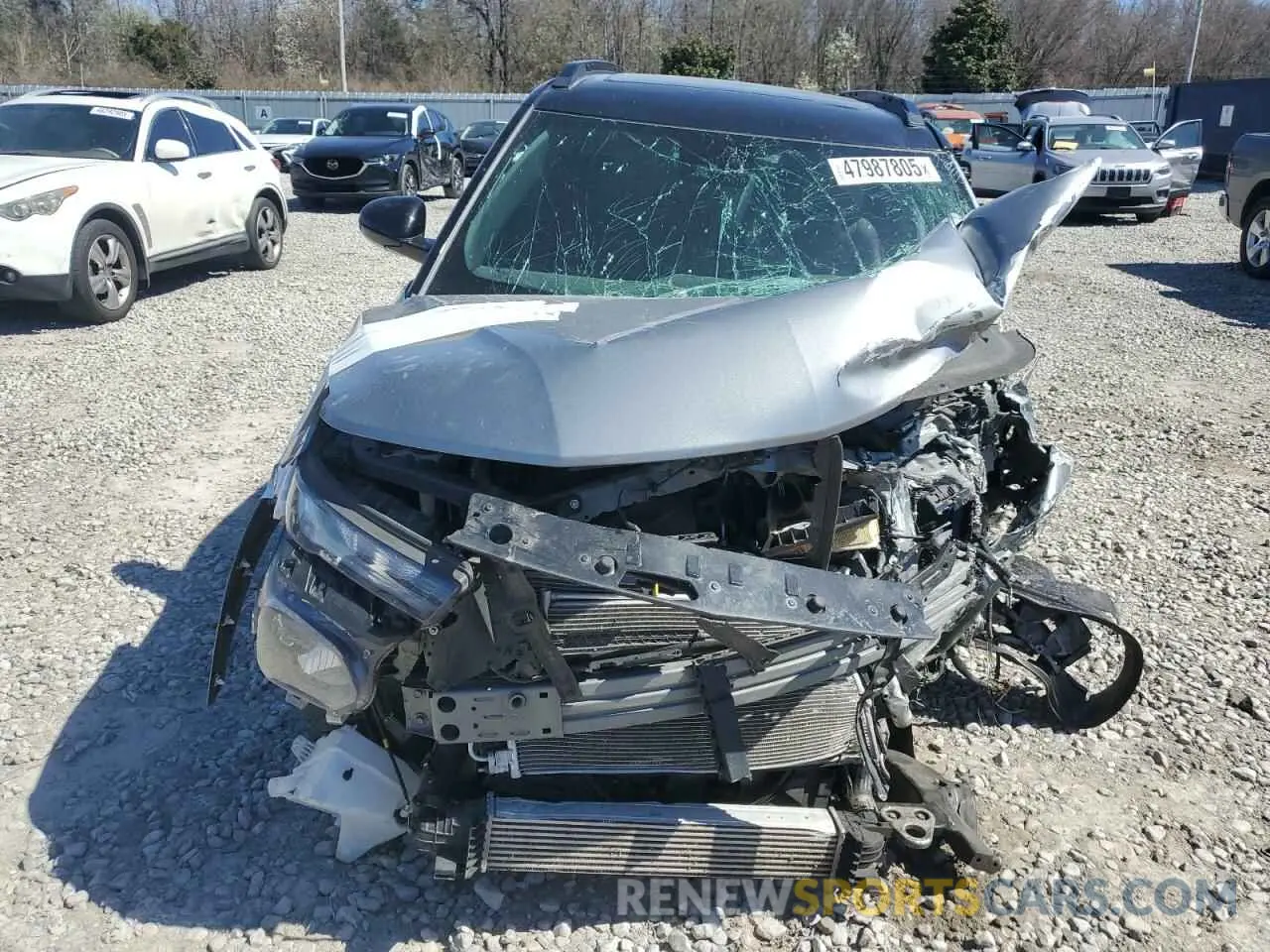 5 fotografías del automóvil dañado KL79MTSL7PB064584 CHEVROLET TRAILBLZR 2023