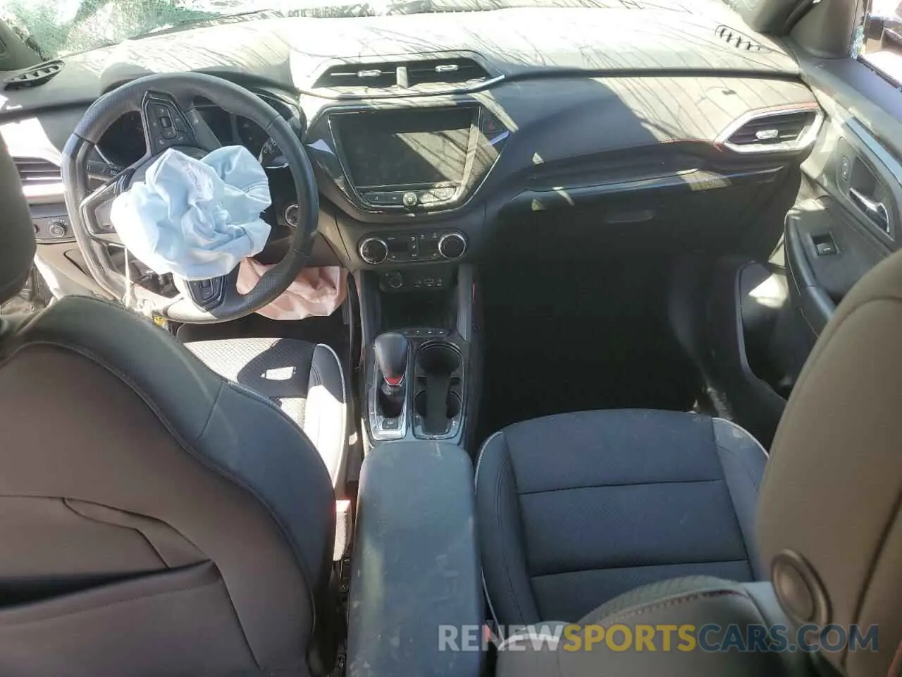 8 fotografías del automóvil dañado KL79MTSL7PB064584 CHEVROLET TRAILBLZR 2023