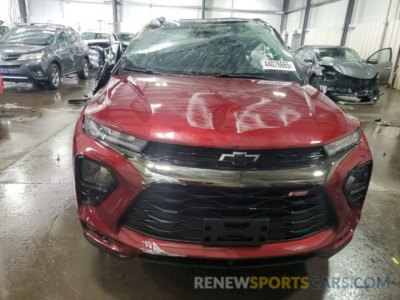 5 fotografías del automóvil dañado KL79MTSL8PB184362 CHEVROLET TRAILBLZR 2023