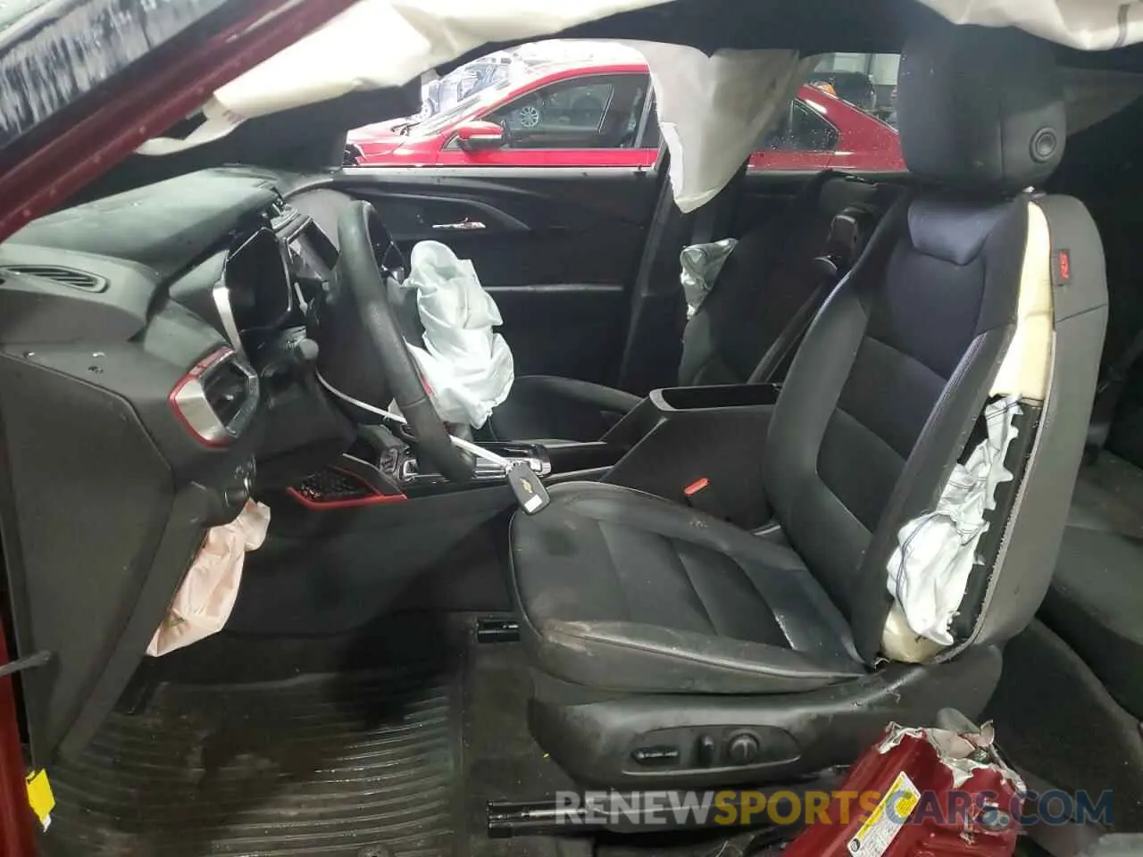 7 fotografías del automóvil dañado KL79MTSL8PB184362 CHEVROLET TRAILBLZR 2023
