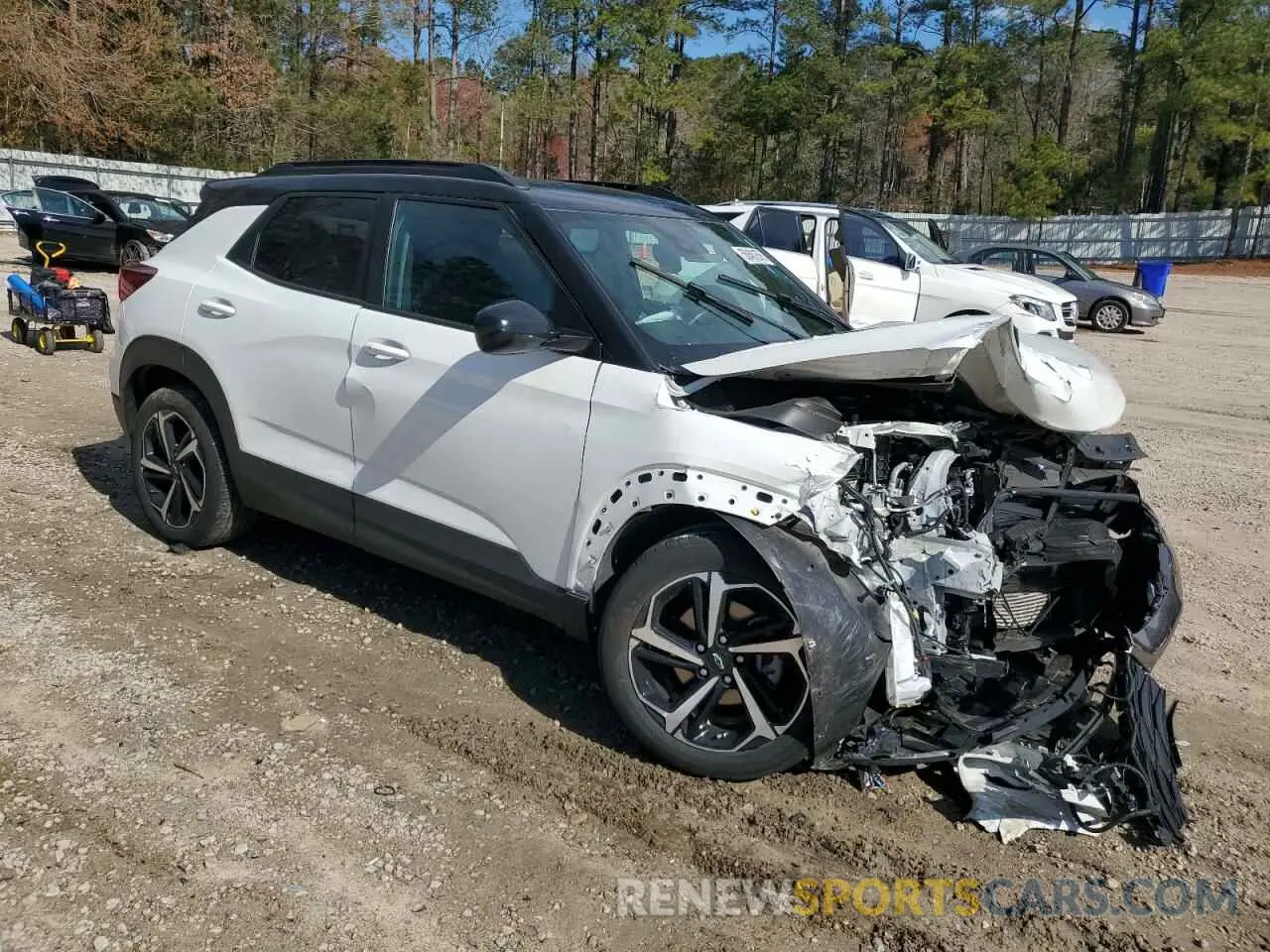 4 fotografías del automóvil dañado KL79MTSL9PB041212 CHEVROLET TRAILBLZR 2023