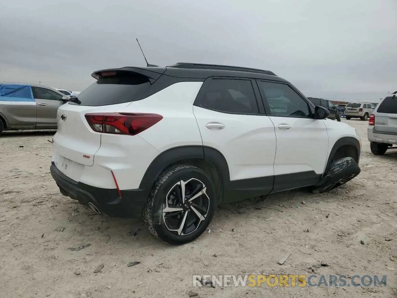 3 fotografías del automóvil dañado KL79MTSLXPB131761 CHEVROLET TRAILBLZR 2023