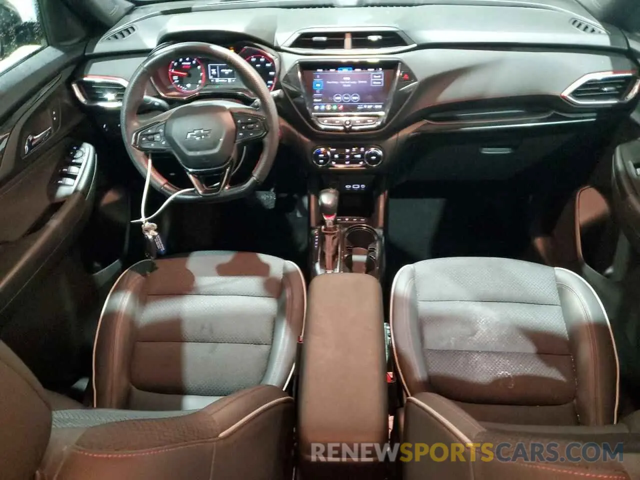 8 fotografías del automóvil dañado KL79MUSL1PB049455 CHEVROLET TRAILBLZR 2023