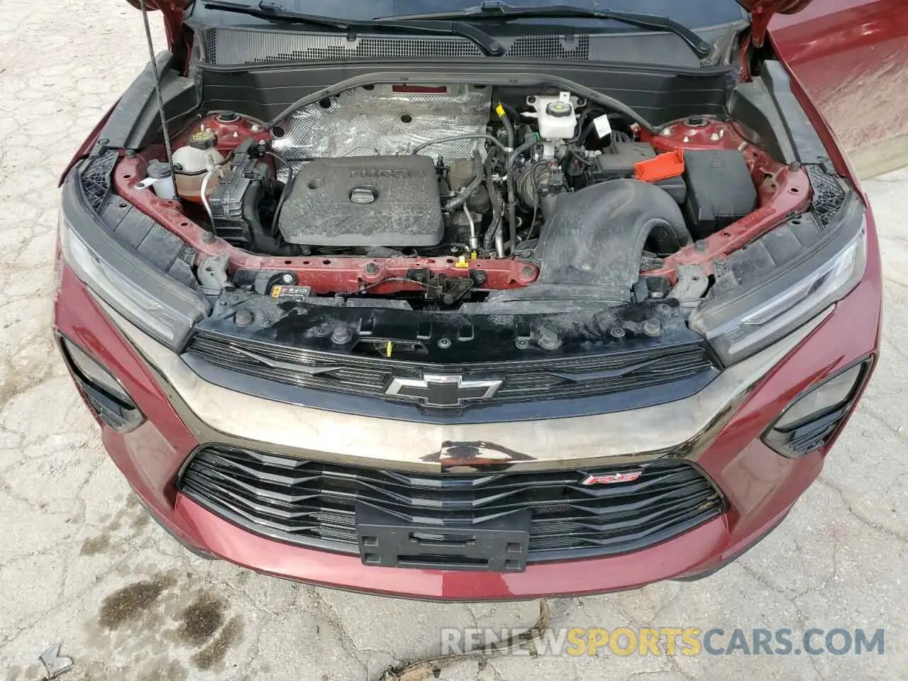 12 fotografías del automóvil dañado KL79MUSL4PB053936 CHEVROLET TRAILBLZR 2023
