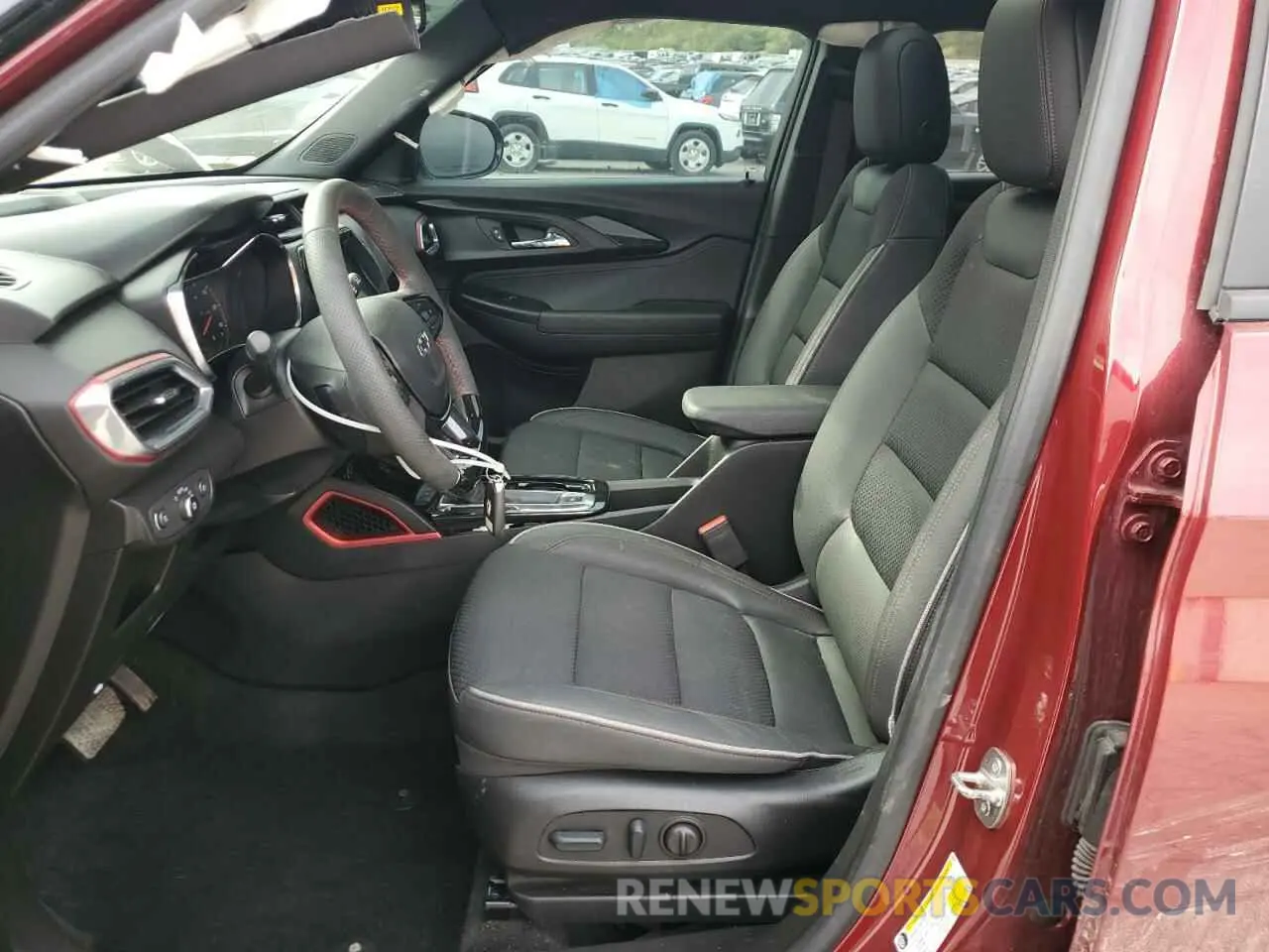 7 fotografías del automóvil dañado KL79MUSL4PB053936 CHEVROLET TRAILBLZR 2023