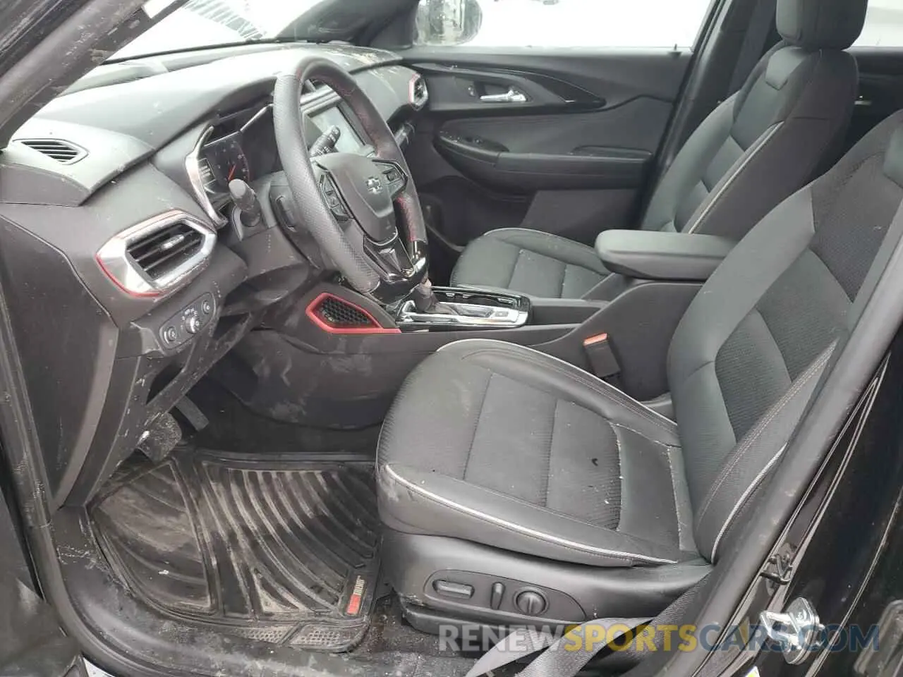 7 fotografías del automóvil dañado KL79MUSL6PB208535 CHEVROLET TRAILBLZR 2023