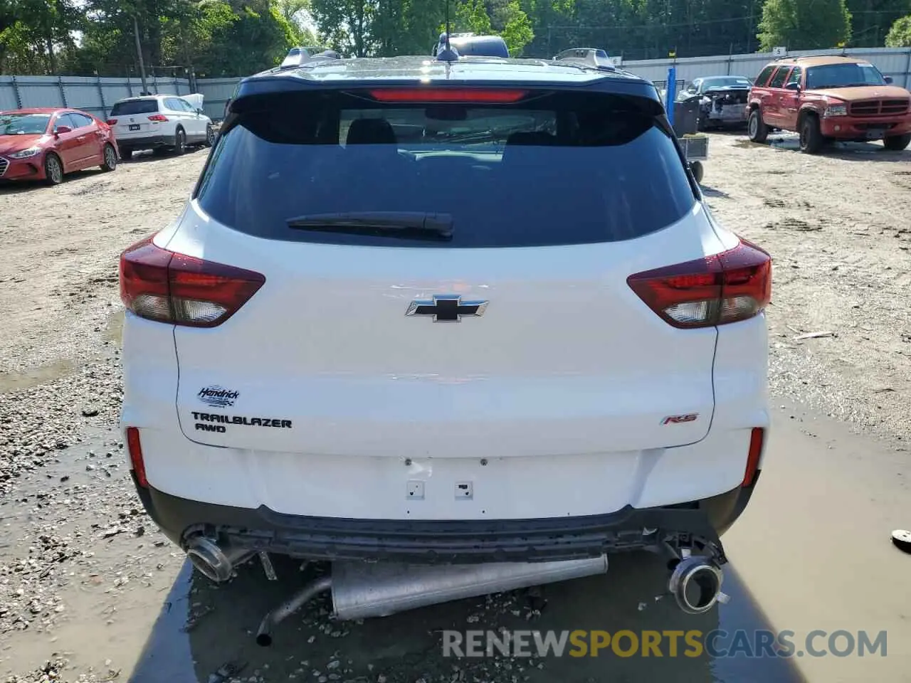 6 fotografías del automóvil dañado KL79MUSLXPB168797 CHEVROLET TRAILBLZR 2023