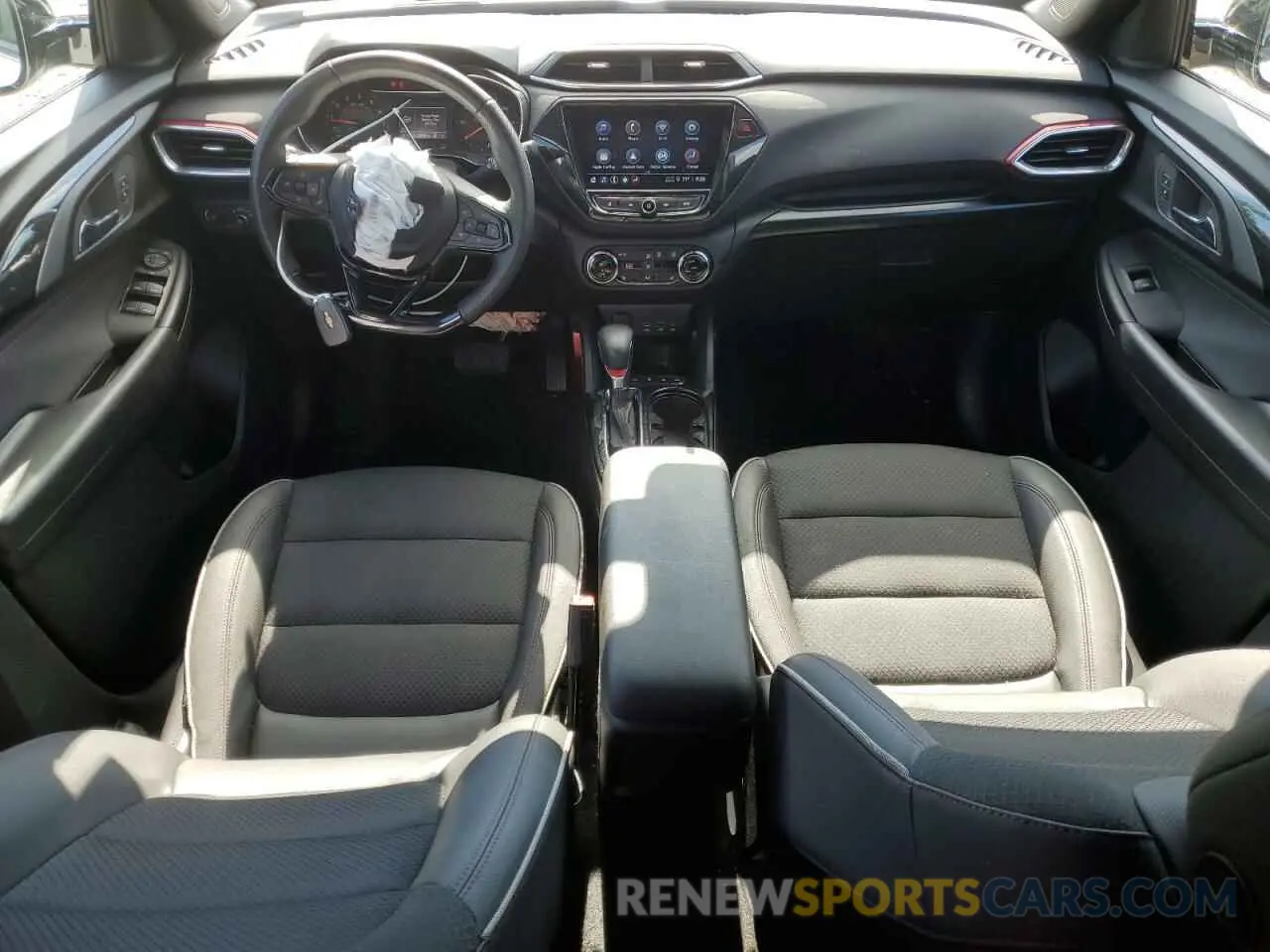 8 fotografías del automóvil dañado KL79MUSLXPB168797 CHEVROLET TRAILBLZR 2023