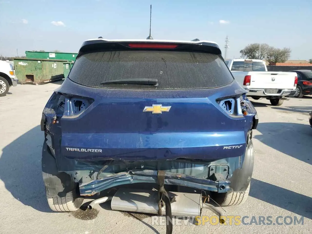 6 fotografías del automóvil dañado KL79MVSL3PB099490 CHEVROLET TRAILBLZR 2023