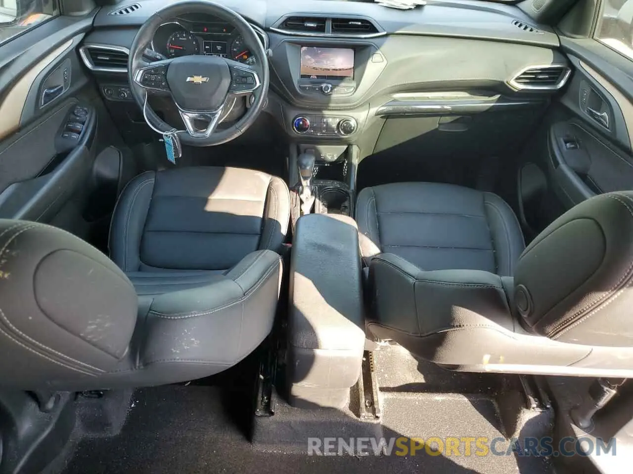8 fotografías del automóvil dañado KL79MVSL3PB099490 CHEVROLET TRAILBLZR 2023