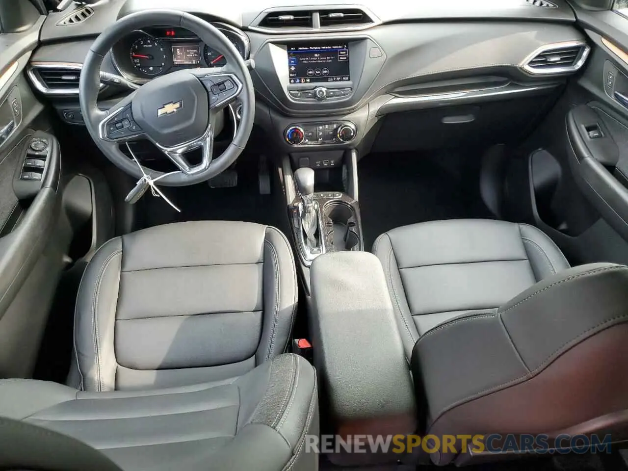 8 fotografías del automóvil dañado KL79MVSL4PB093455 CHEVROLET TRAILBLZR 2023