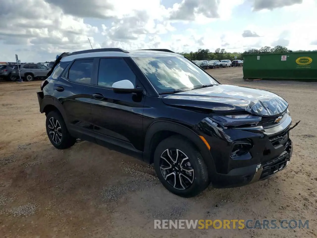 4 fotografías del automóvil dañado KL79MVSL7PB093496 CHEVROLET TRAILBLZR 2023