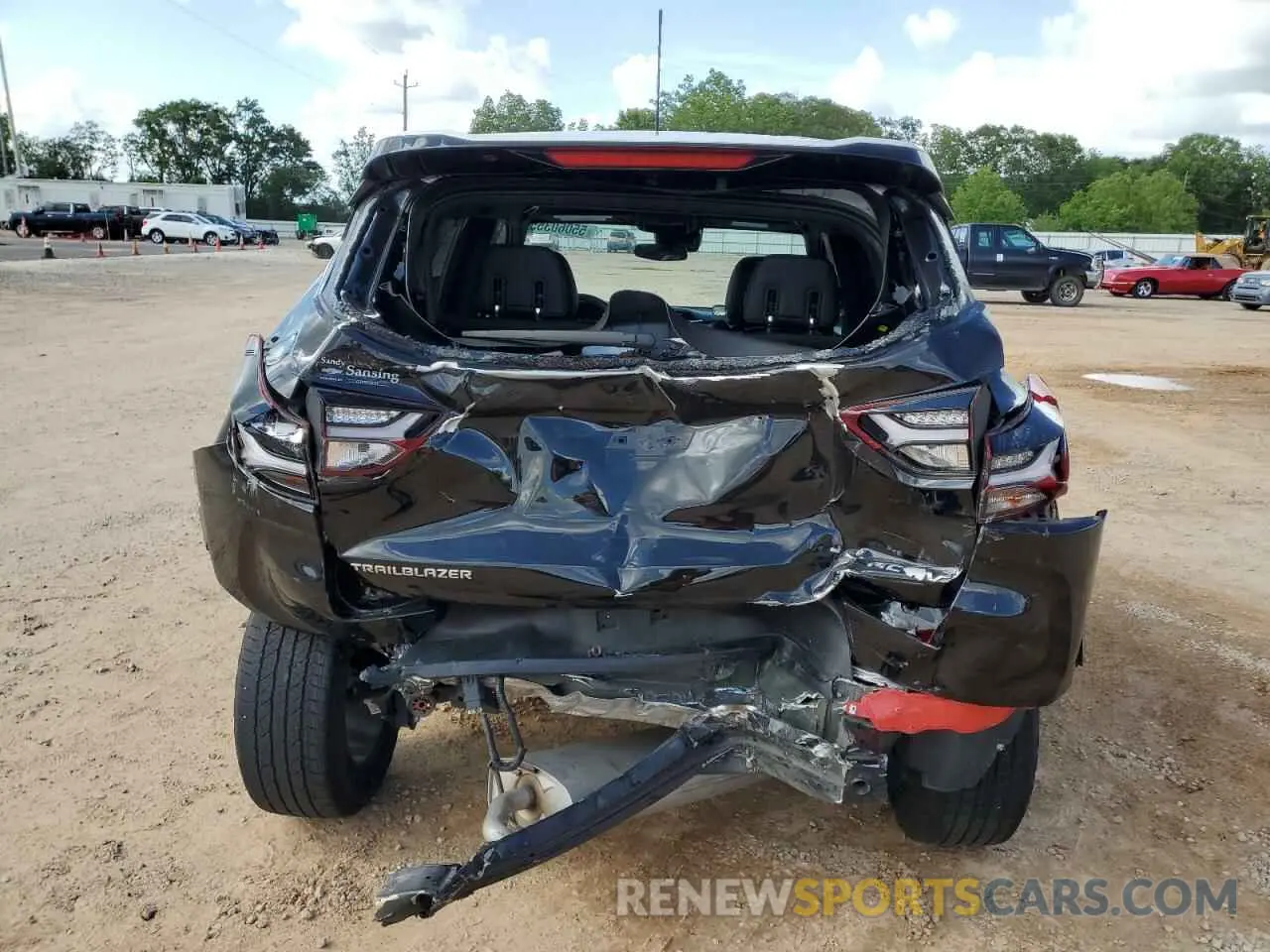 6 fotografías del automóvil dañado KL79MVSL7PB093496 CHEVROLET TRAILBLZR 2023