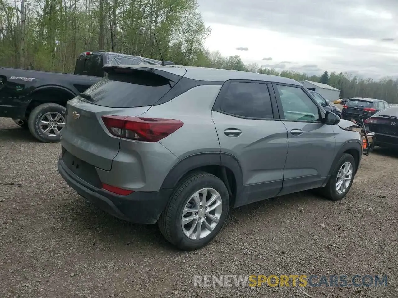 3 fotografías del automóvil dañado KL79MMS21RB206170 CHEVROLET TRAILBLZR 2024