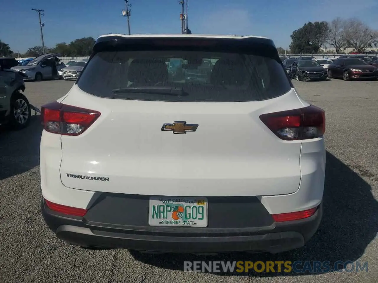 6 fotografías del automóvil dañado KL79MMS27RB161400 CHEVROLET TRAILBLZR 2024