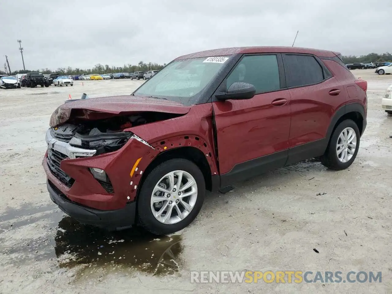 1 fotografías del automóvil dañado KL79MMSL4RB133188 CHEVROLET TRAILBLZR 2024