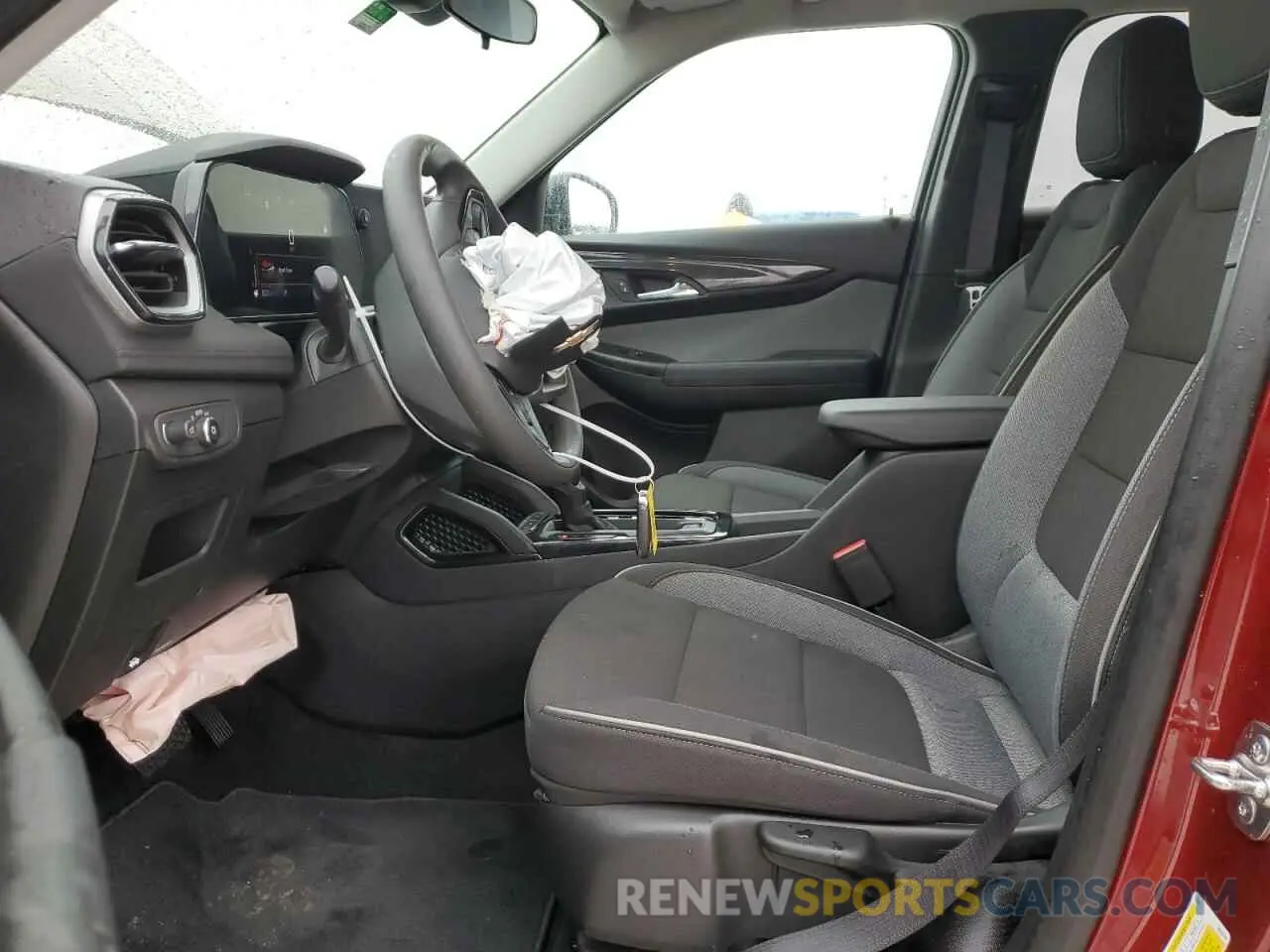 7 fotografías del automóvil dañado KL79MMSL4RB133188 CHEVROLET TRAILBLZR 2024