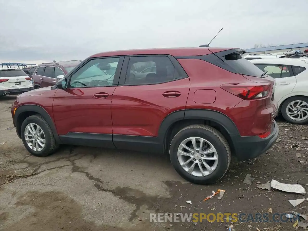 2 fotografías del automóvil dañado KL79MNSL9RB079327 CHEVROLET TRAILBLZR 2024