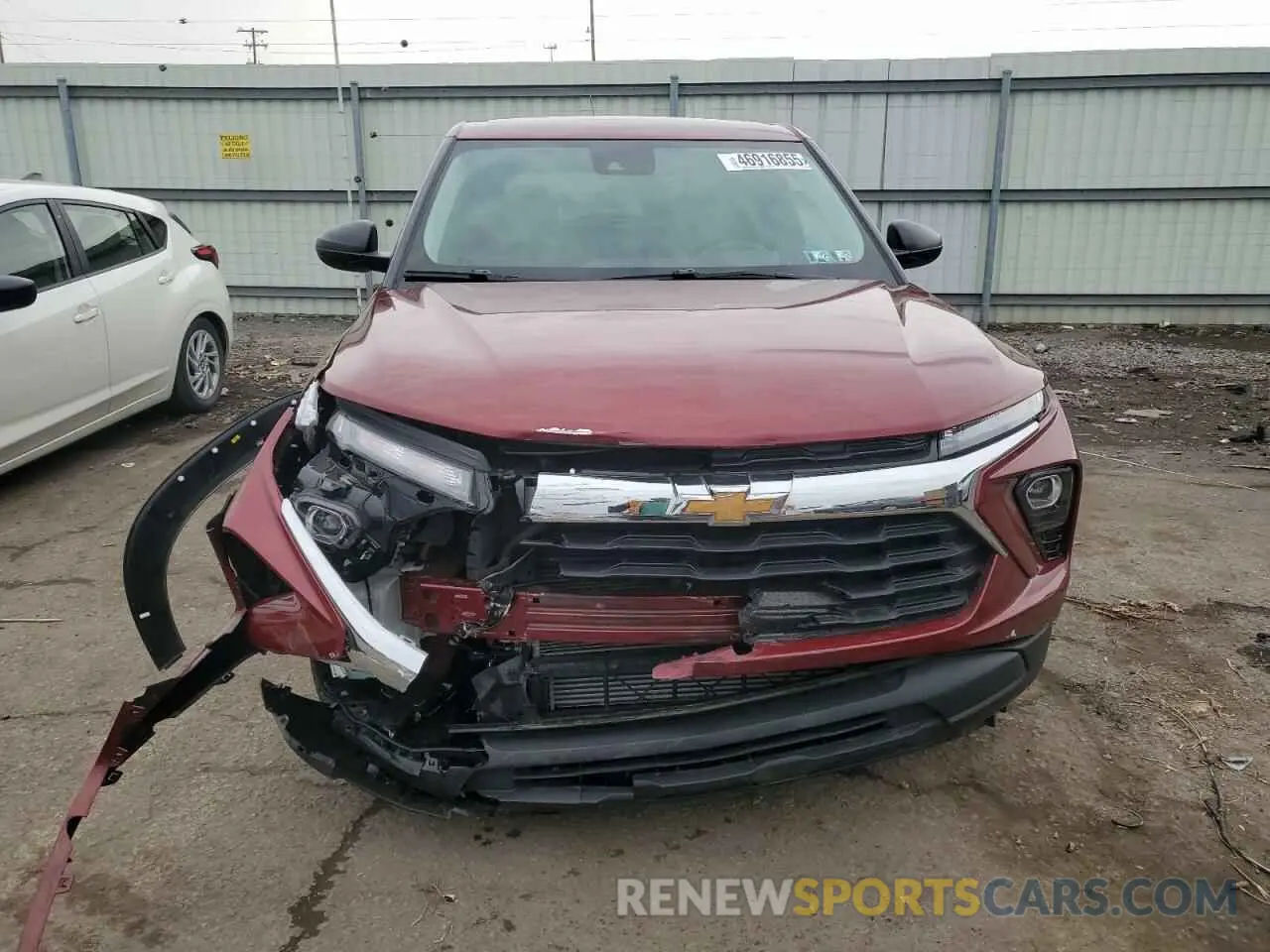 5 fotografías del automóvil dañado KL79MNSL9RB079327 CHEVROLET TRAILBLZR 2024