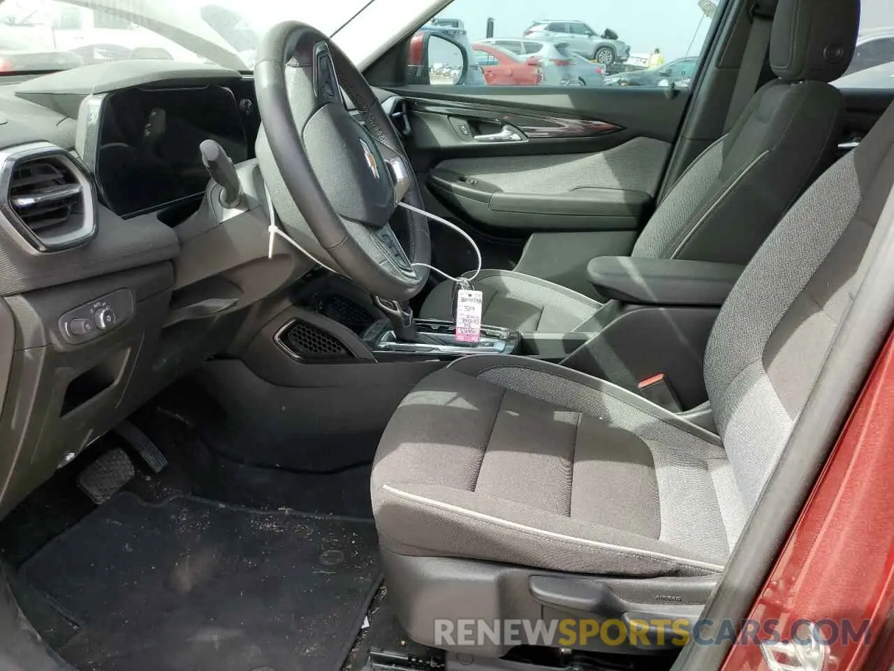 7 fotografías del automóvil dañado KL79MPS21RB075226 CHEVROLET TRAILBLZR 2024