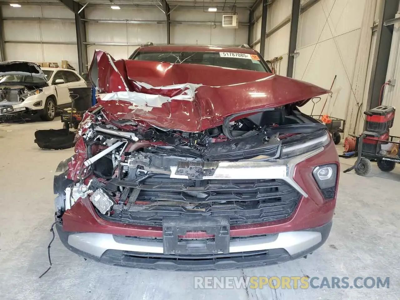5 fotografías del automóvil dañado KL79MPS24RB168161 CHEVROLET TRAILBLZR 2024