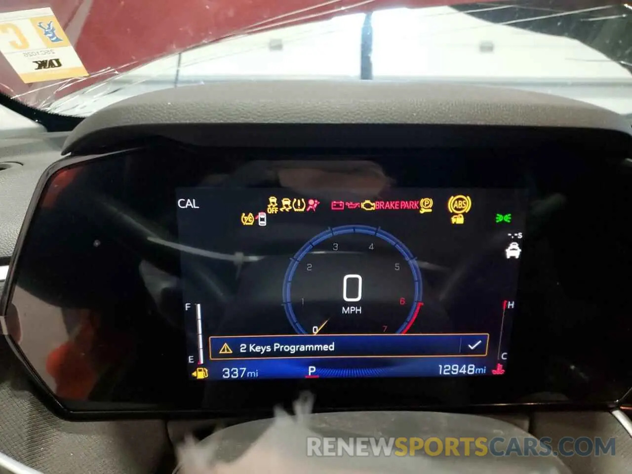 9 fotografías del automóvil dañado KL79MPS24RB168161 CHEVROLET TRAILBLZR 2024