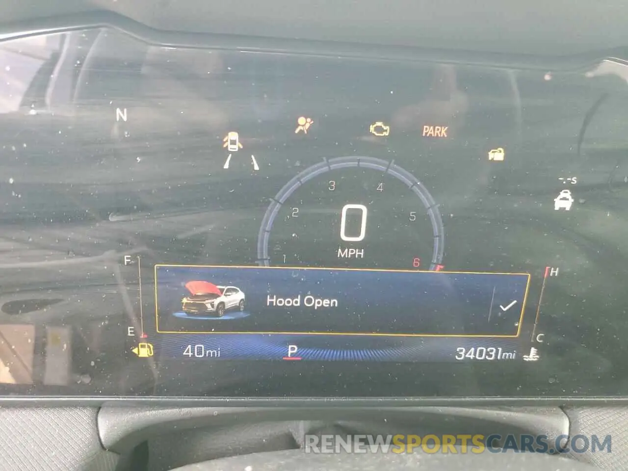9 fotografías del automóvil dañado KL79MPS29RB177776 CHEVROLET TRAILBLZR 2024