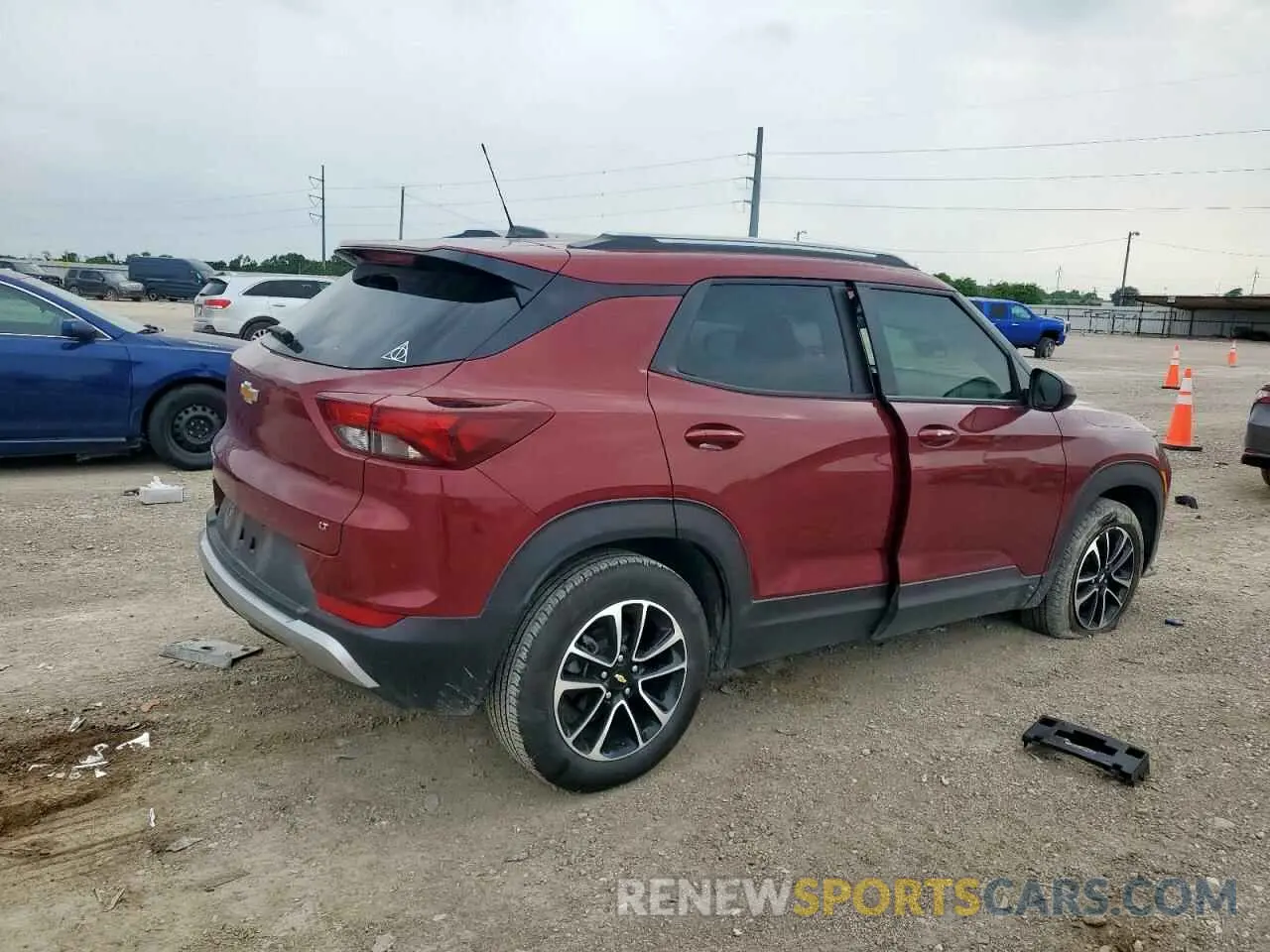 3 fotografías del automóvil dañado KL79MPSL2RB205538 CHEVROLET TRAILBLZR 2024