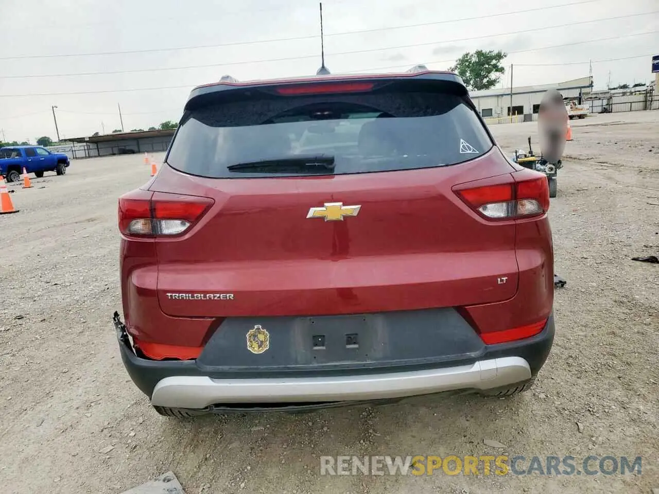 6 fotografías del automóvil dañado KL79MPSL2RB205538 CHEVROLET TRAILBLZR 2024