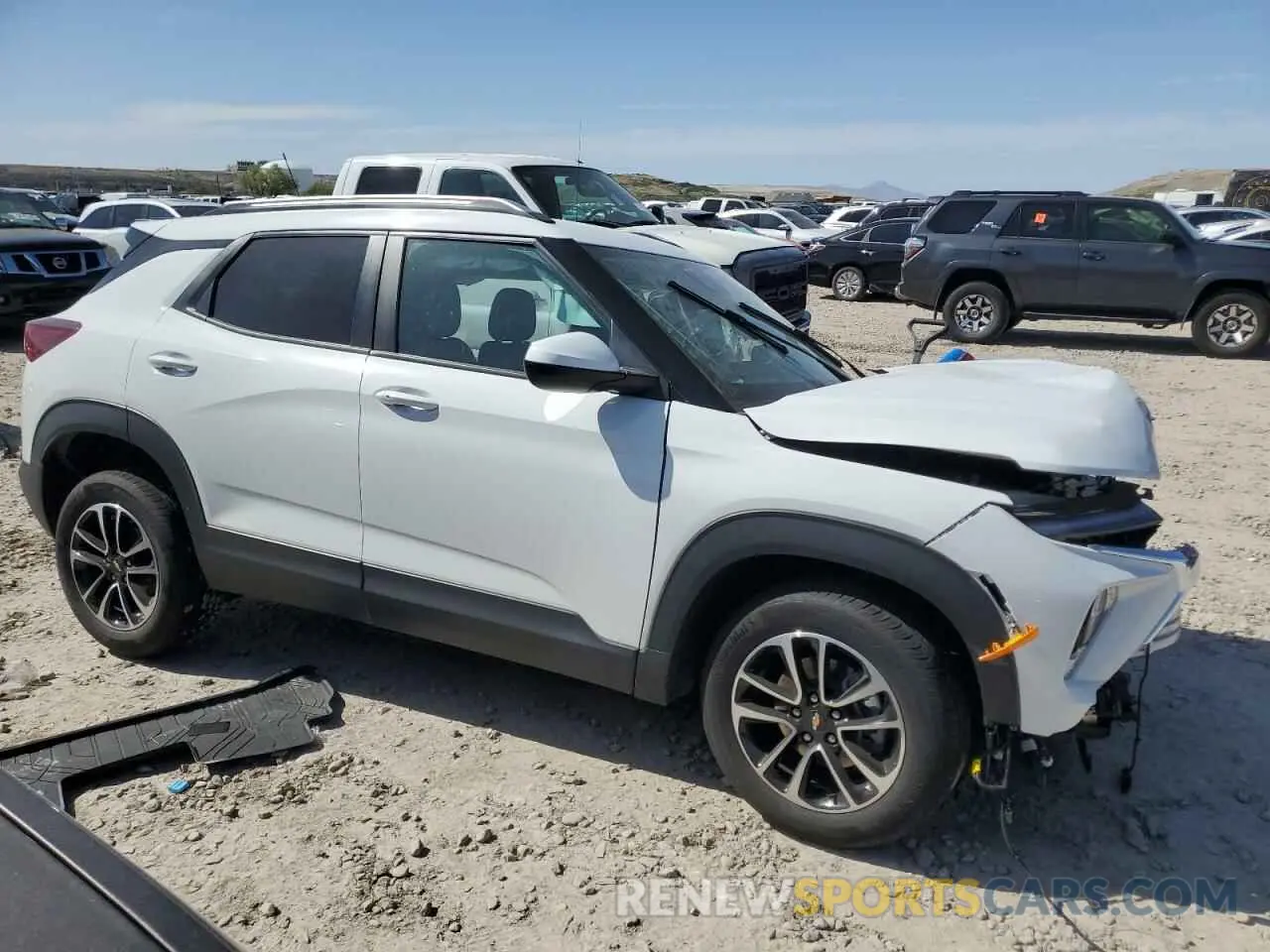 4 fotografías del automóvil dañado KL79MPSL3RB042821 CHEVROLET TRAILBLZR 2024
