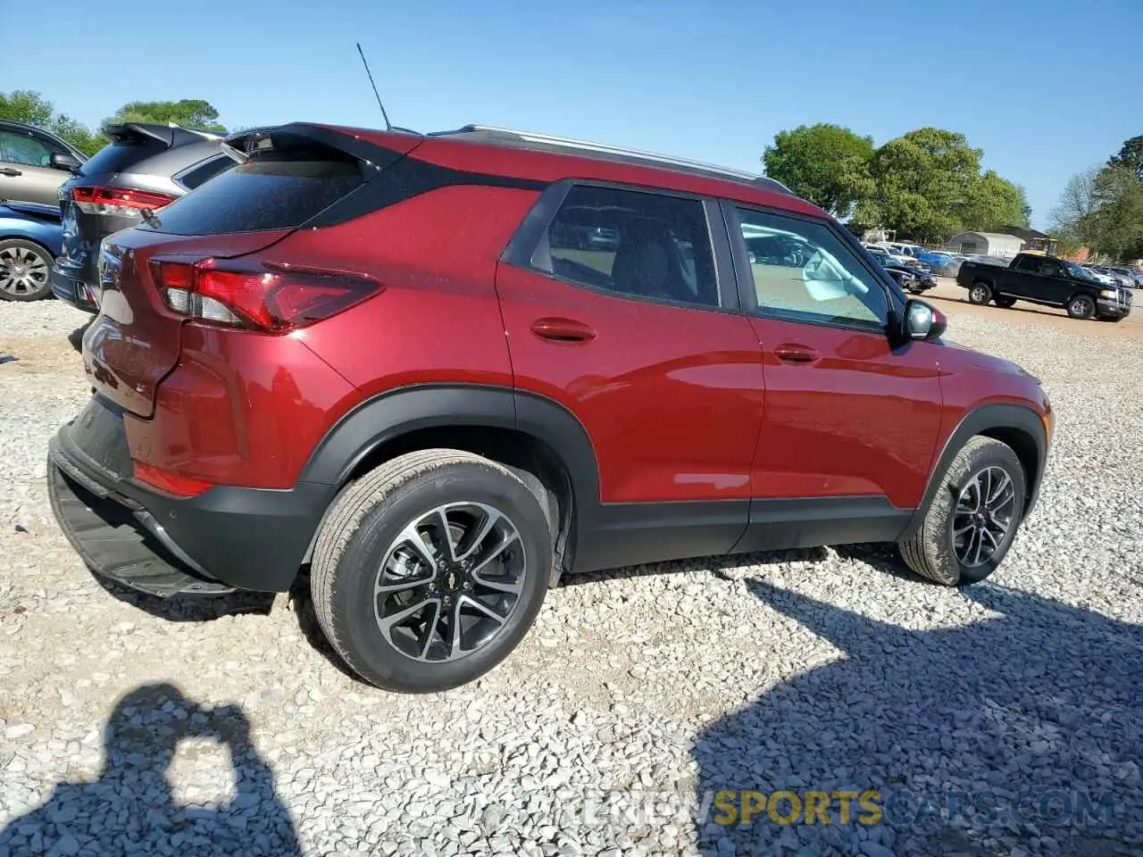3 fotografías del automóvil dañado KL79MPSL4RB218047 CHEVROLET TRAILBLZR 2024